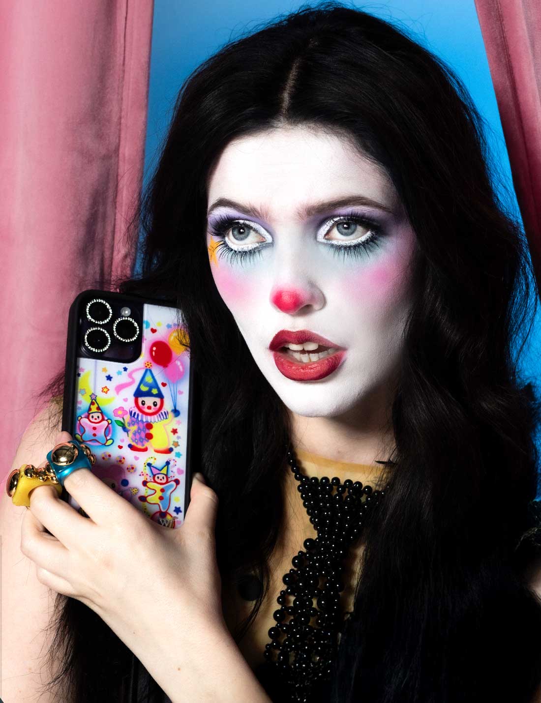 Clown Around iPhone Case