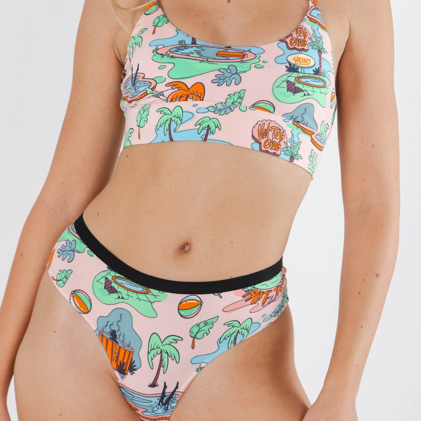 The Motel Hotel | Palm Springs Tropical Cheeky Underwear