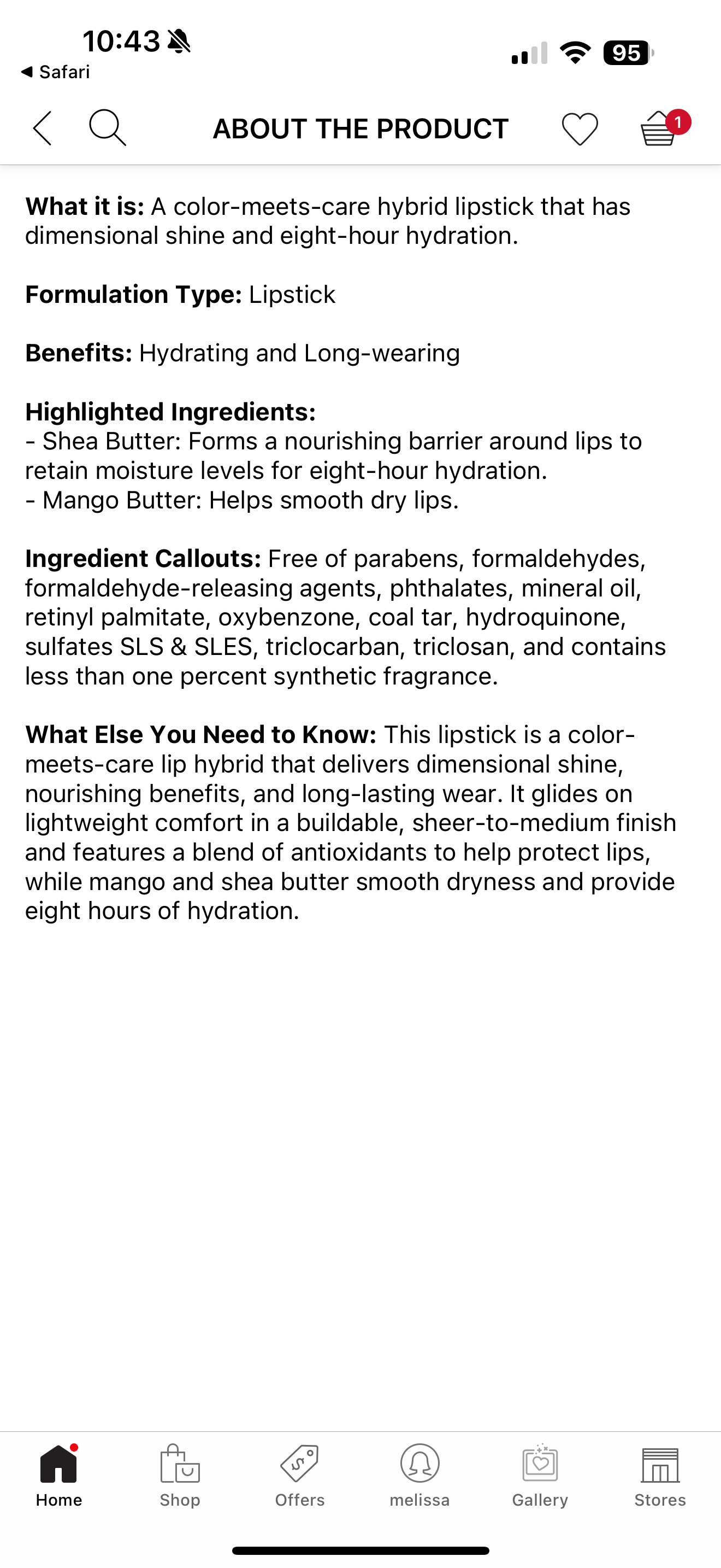 Nars Afterglow Sensual Shine Lipstick—Breathless 200