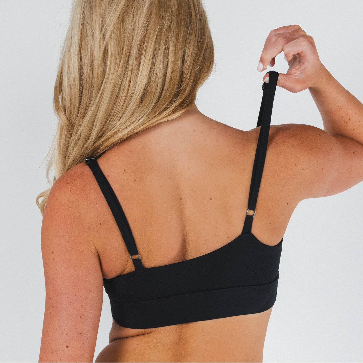 The Threat Level Midnight | Black Boob Hammock™ Scoop Bralette