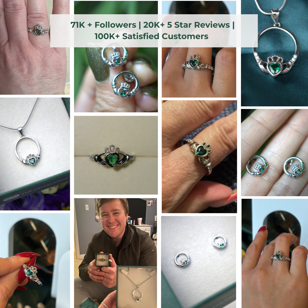 Classic Claddagh™ 18K White Gold Pendant