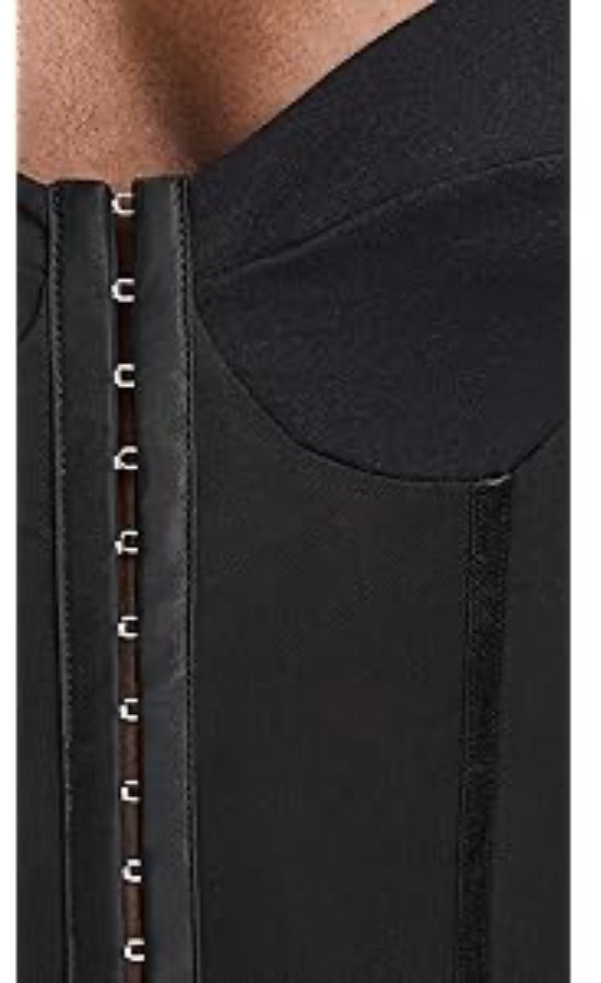 Free People Women's Night Rhythm Corset Thong Bodysuit, Black, M