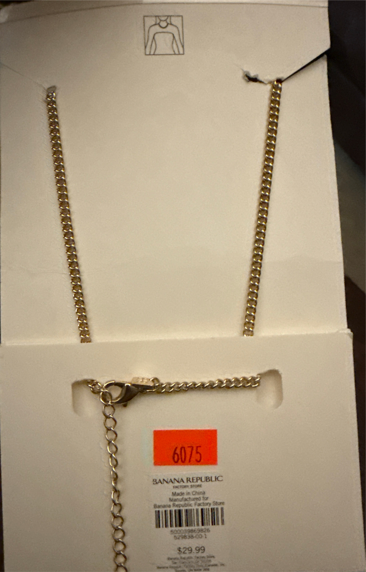 Banana Republic Necklace MSRP $29.99