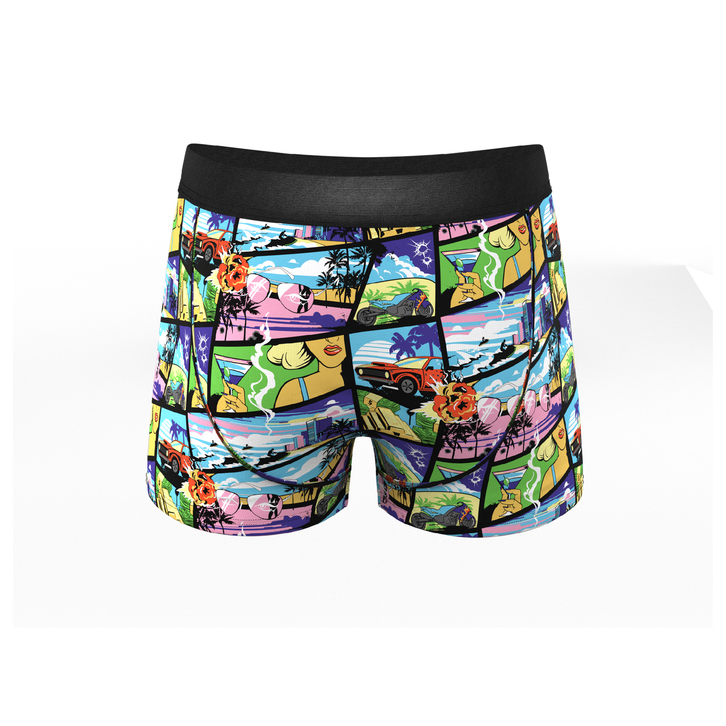 The Gas Pedal | Pop Art Ball Hammock® Pouch Trunks Underwear