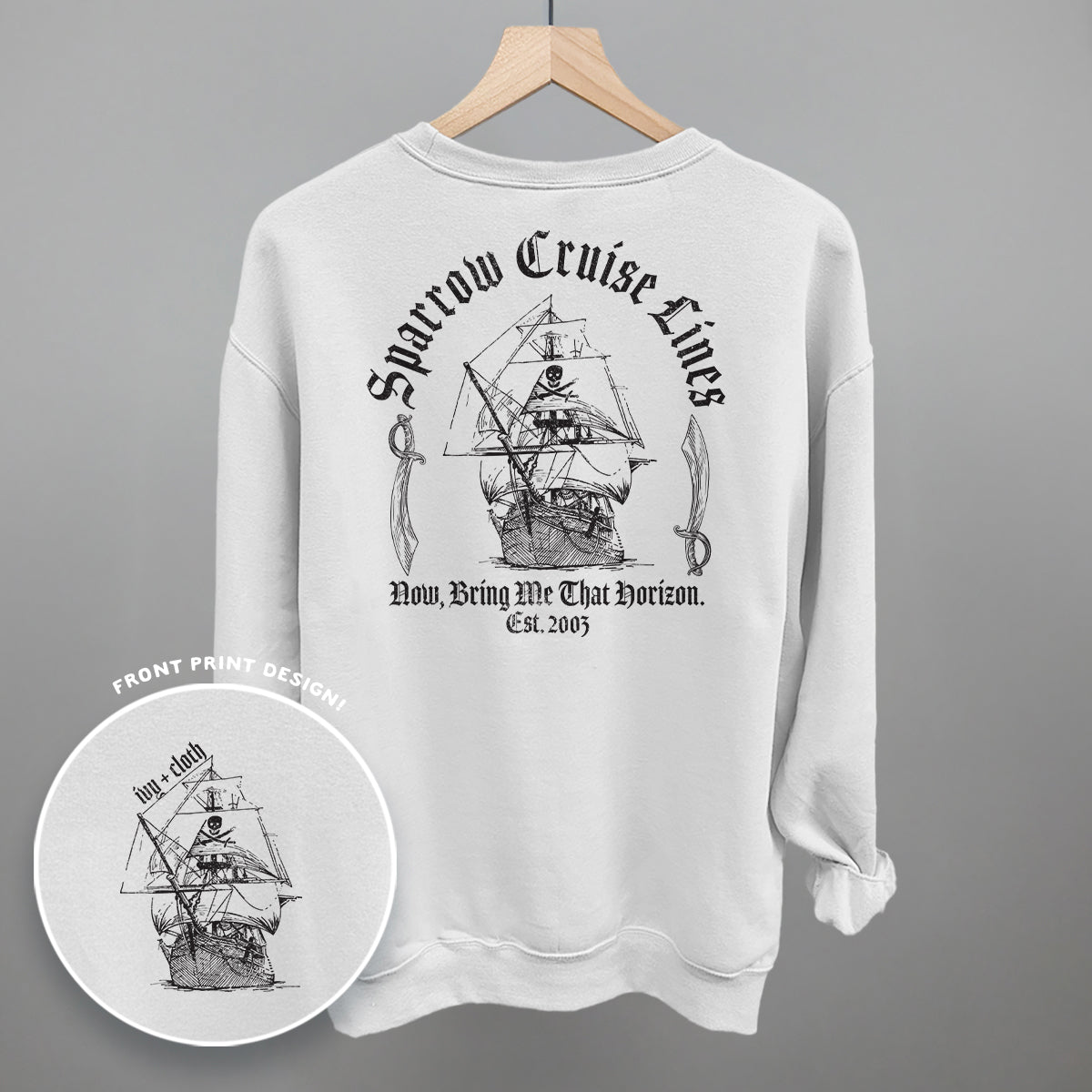 Sparrow Cruise Lines (Back Print)