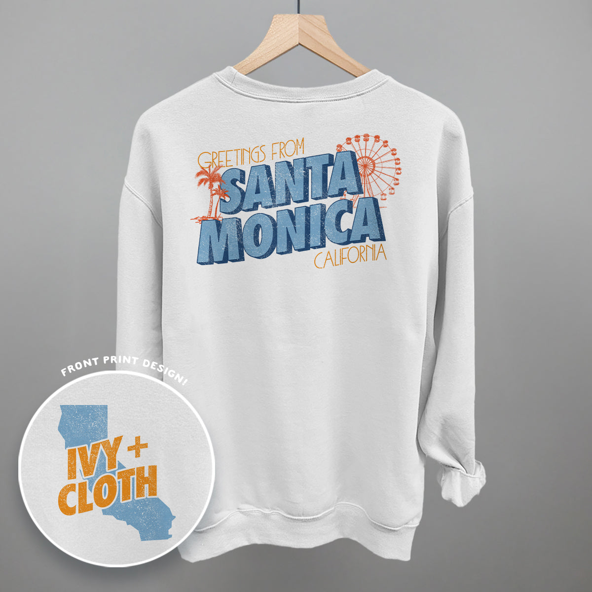 Greetings From Santa Monica (Back Print)