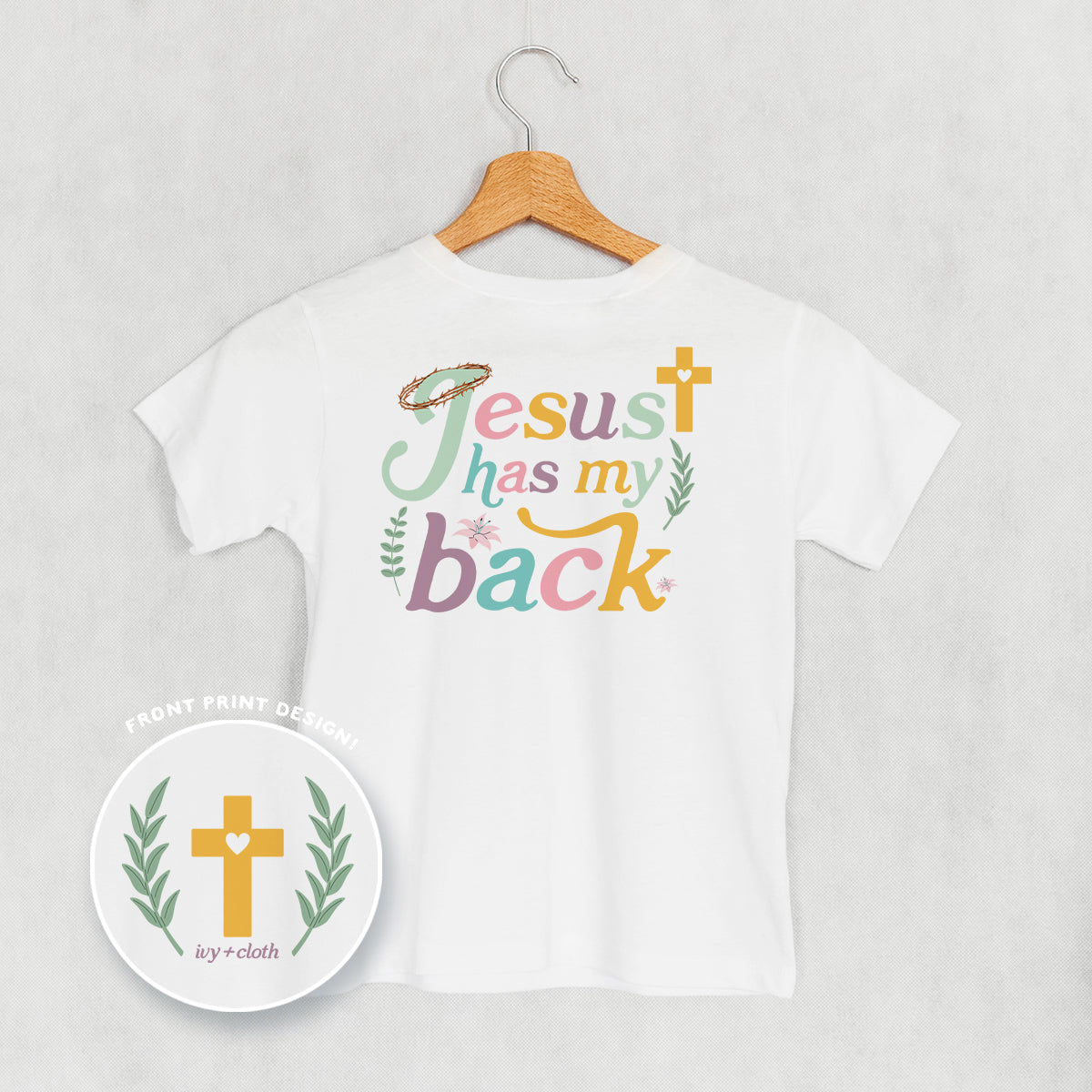 Jesus Has My Back (Kids Back Print)
