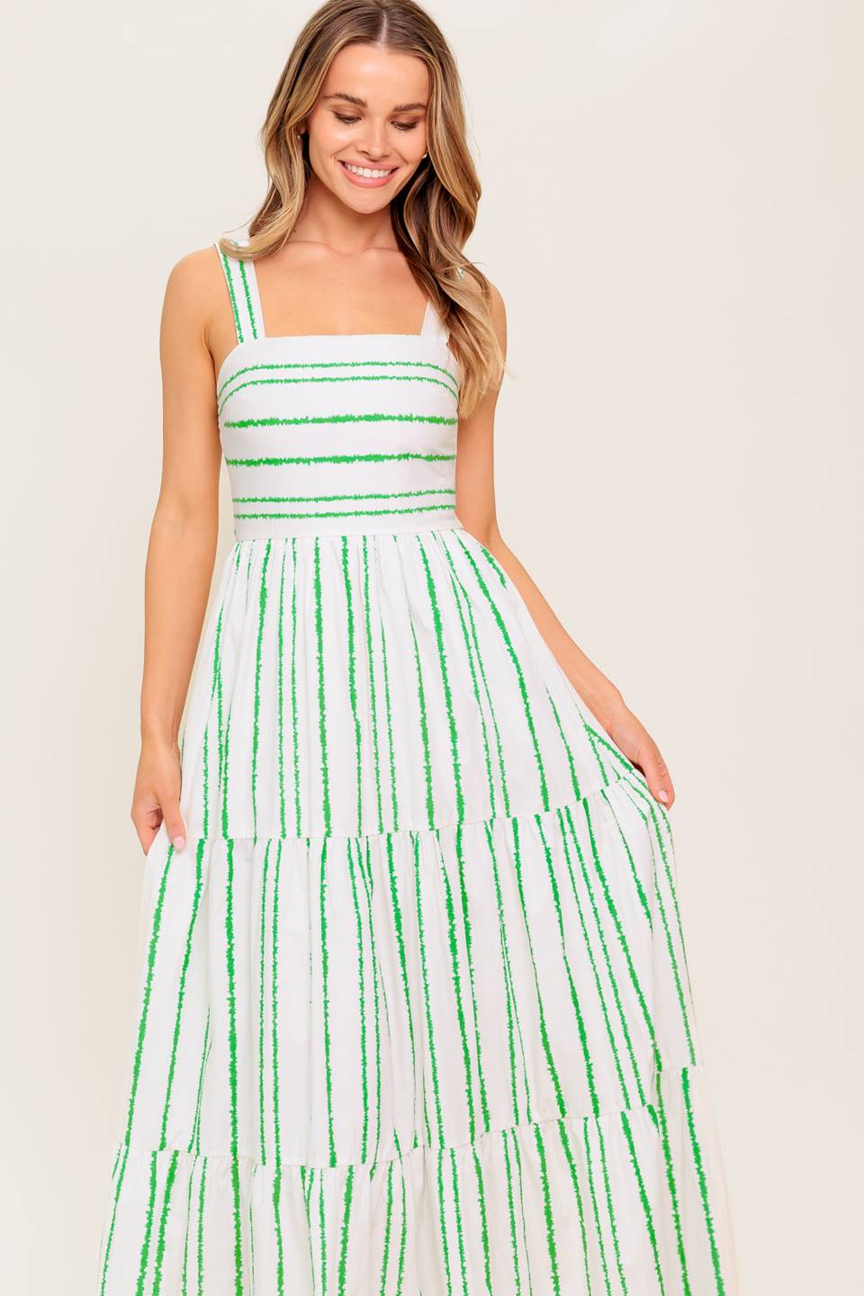 WILDFLOWER WALTZ WOVEN MAXI DRESS