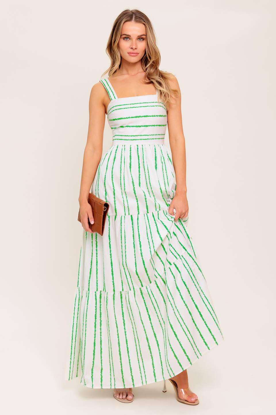 WILDFLOWER WALTZ WOVEN MAXI DRESS