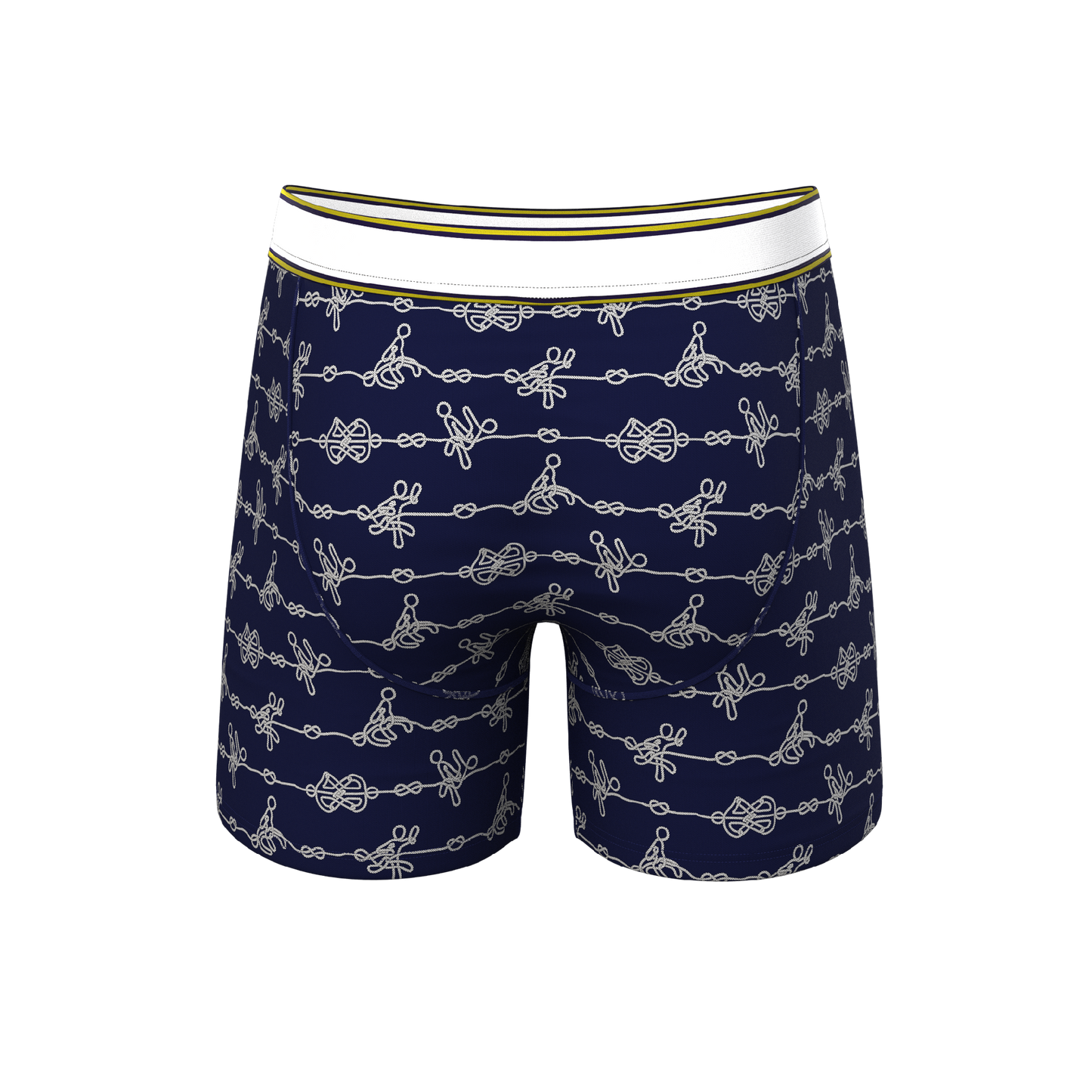The Knotty Spots | Nautical Knots Ball Hammock® Pouch Underwear