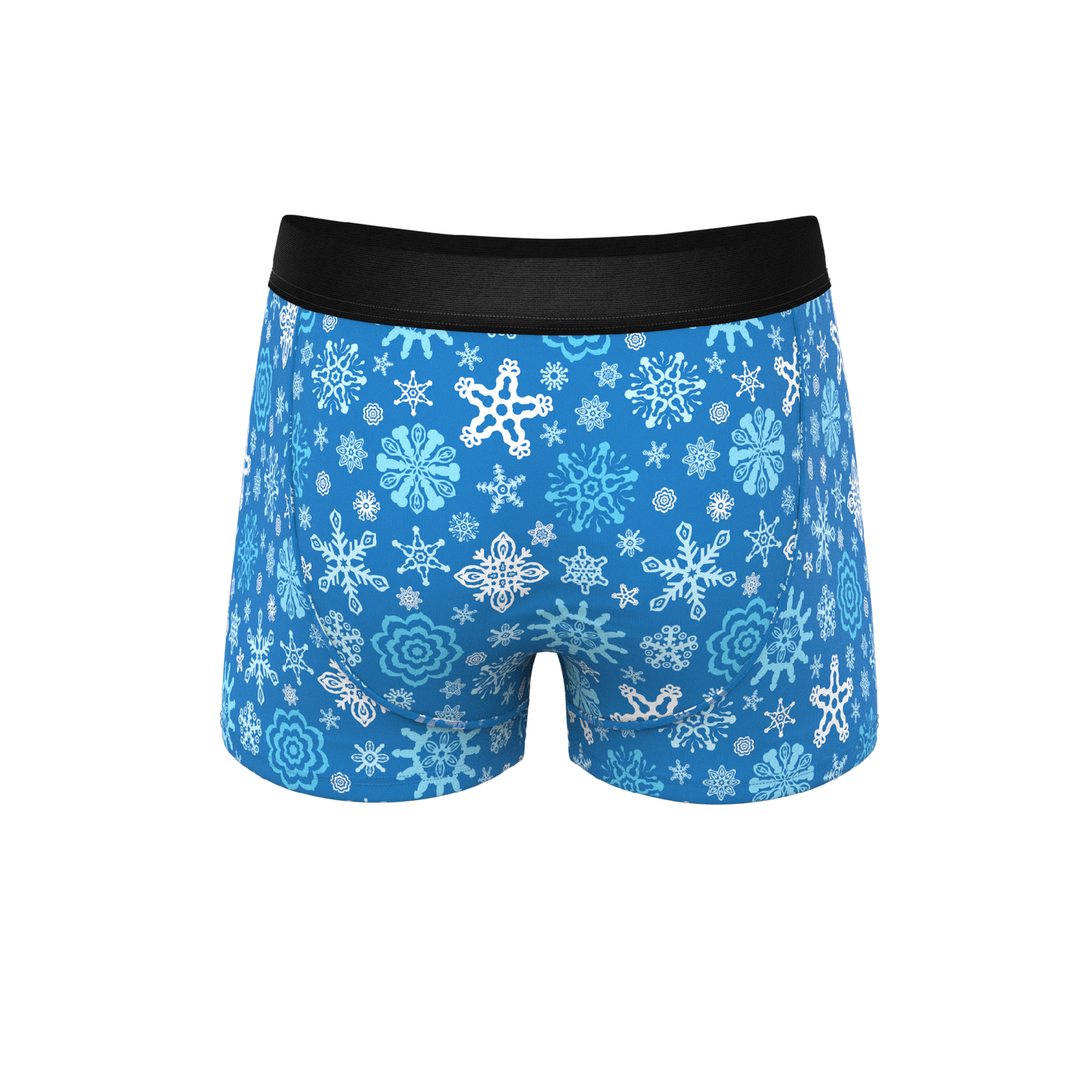 The Melt In Your Mouth | Glow In The Dark Naughty Snowflakes Ball Hammock® Pouch Trunks Underwear