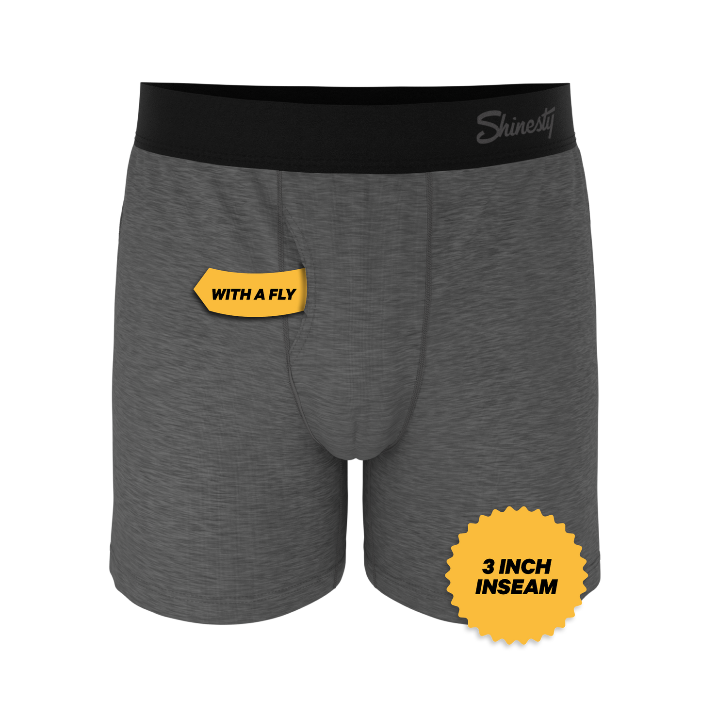 The Rock Solid | Mild Grey Boxers