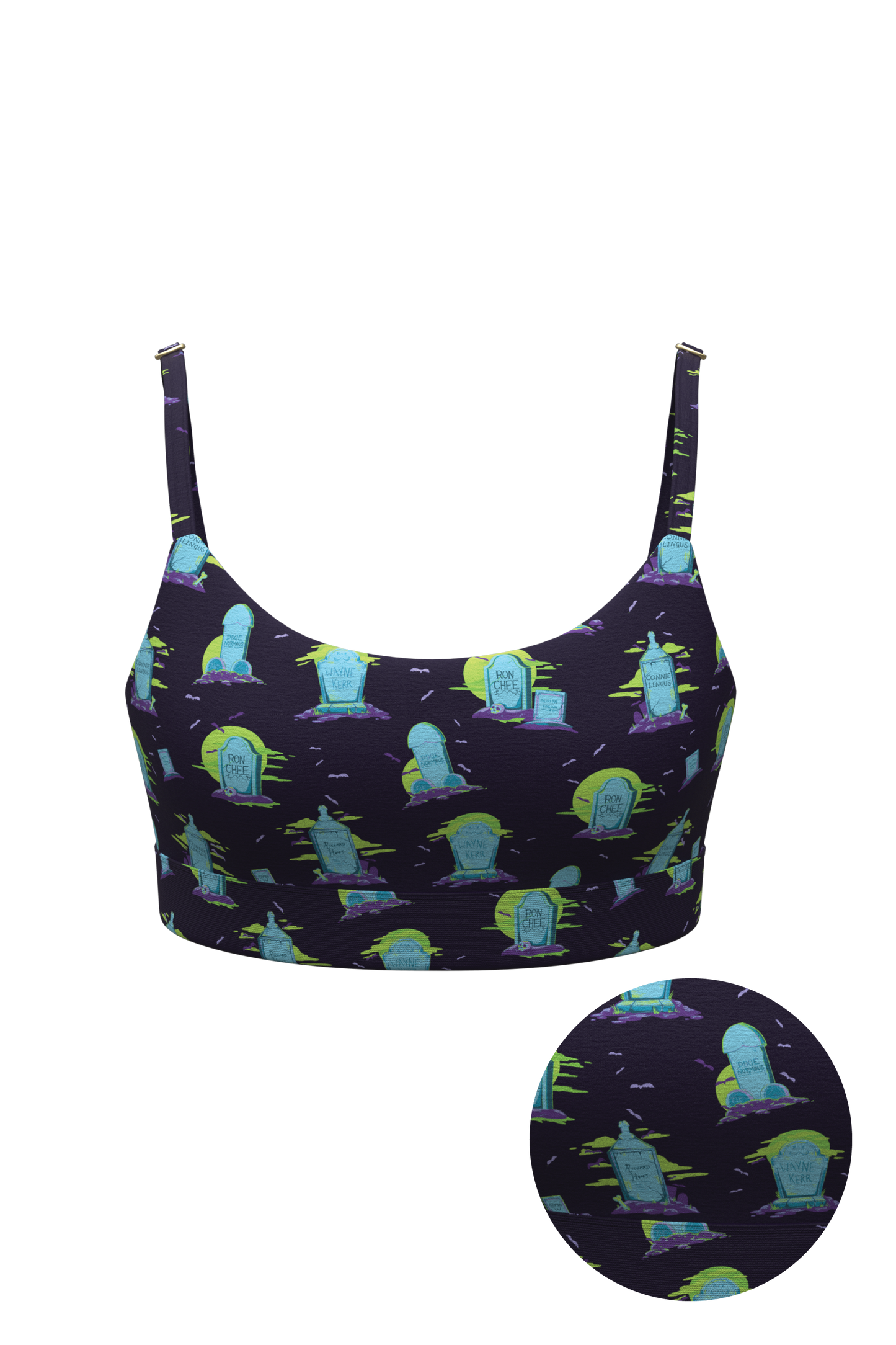 The Headstone | Tombstone Boob Hammock™ Scoop Bralette
