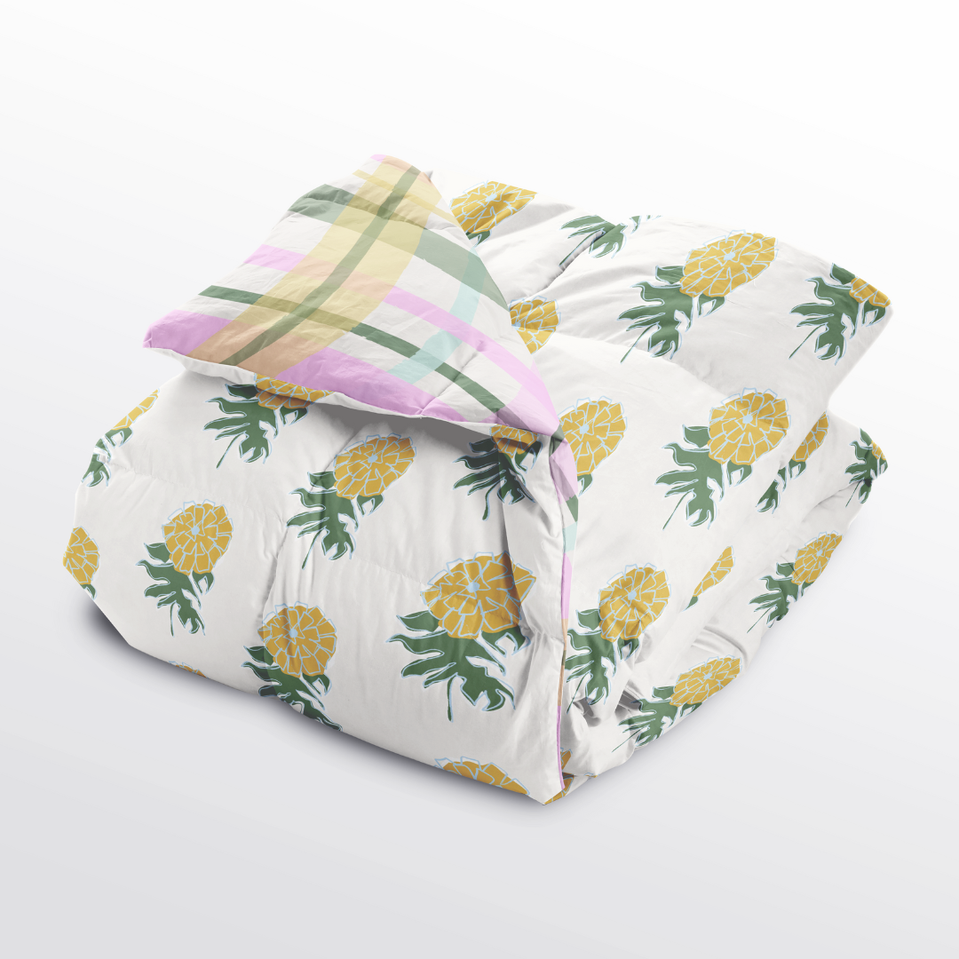 Twin XL Bedding Set - Kyra Gold