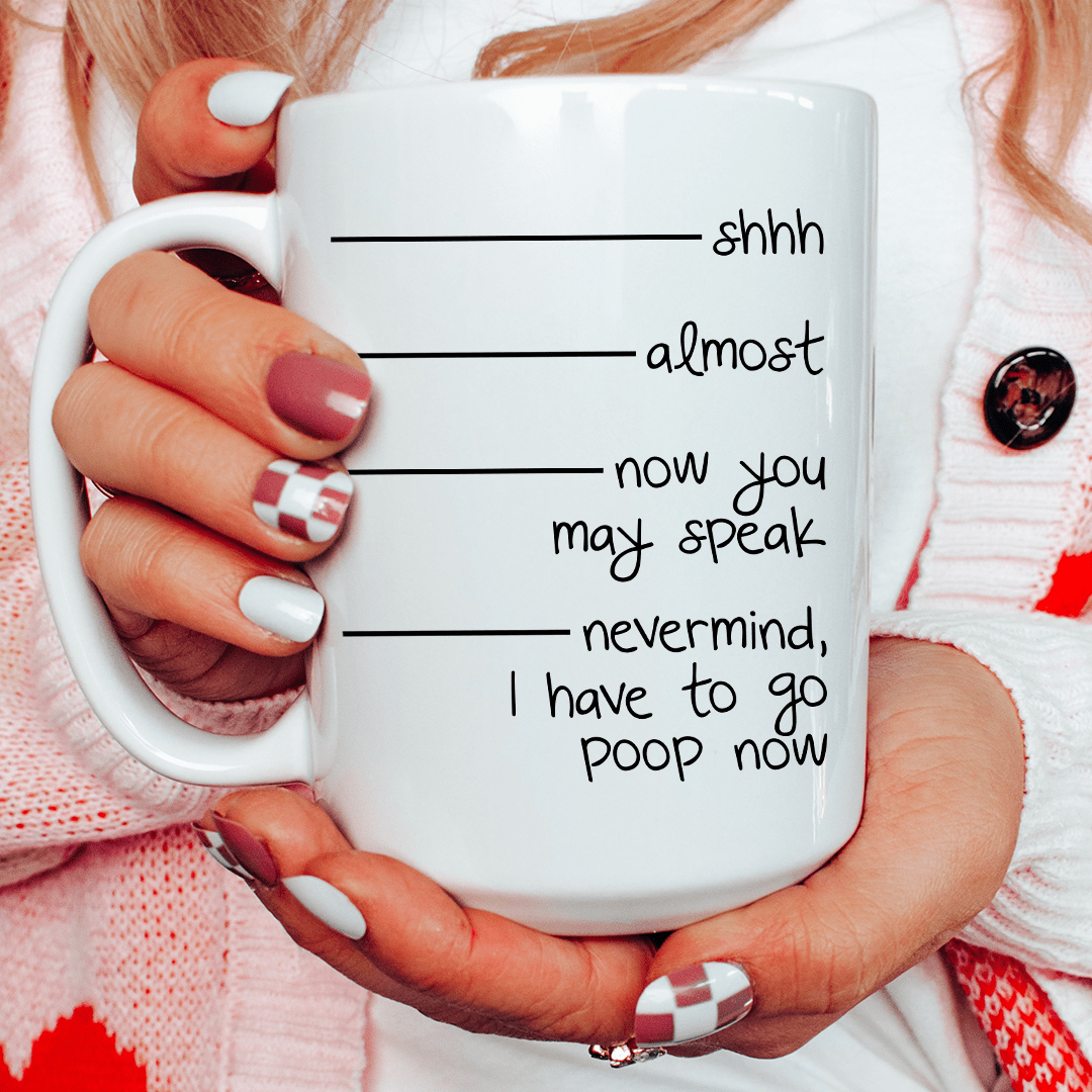 Shhh Mug 15 oz