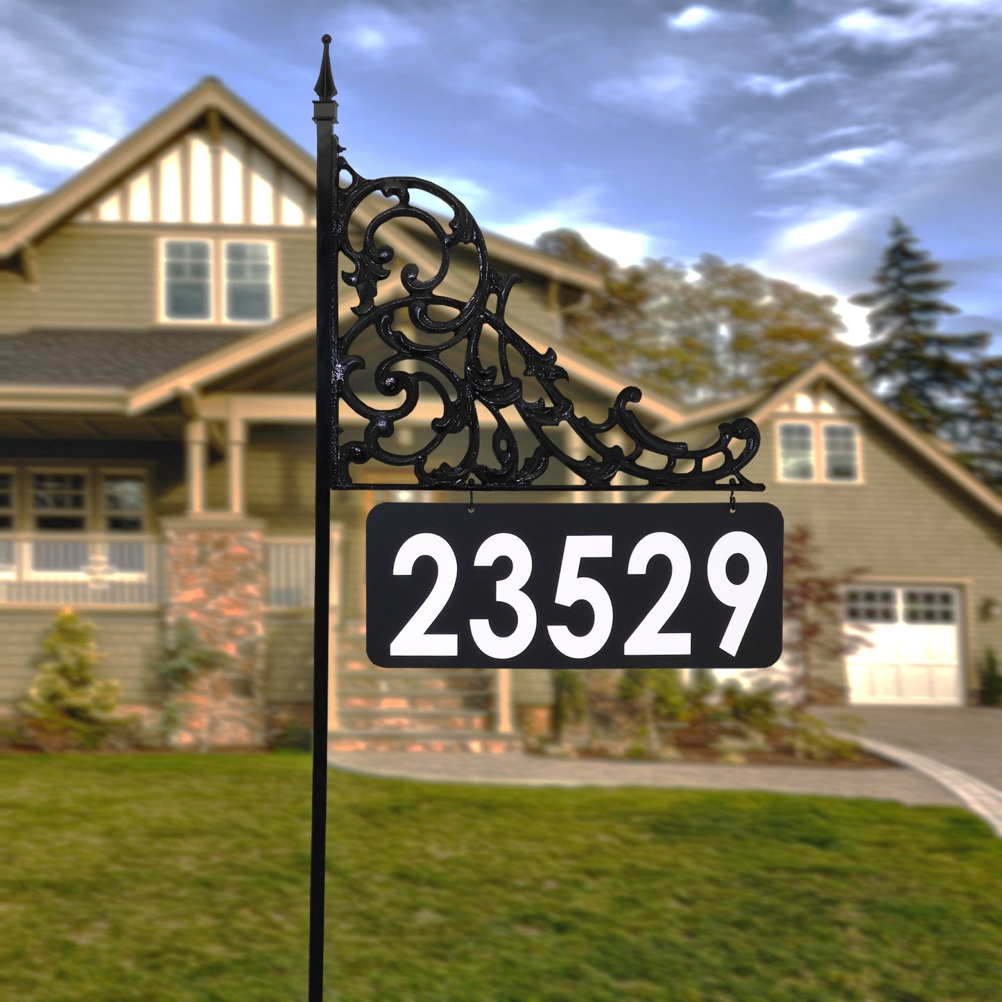 Barbados Premium All-Metal Double-Sided Large Reflective Estate Sign