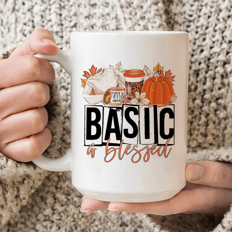 Basic & Blessed Ceramic Mug 15 oz
