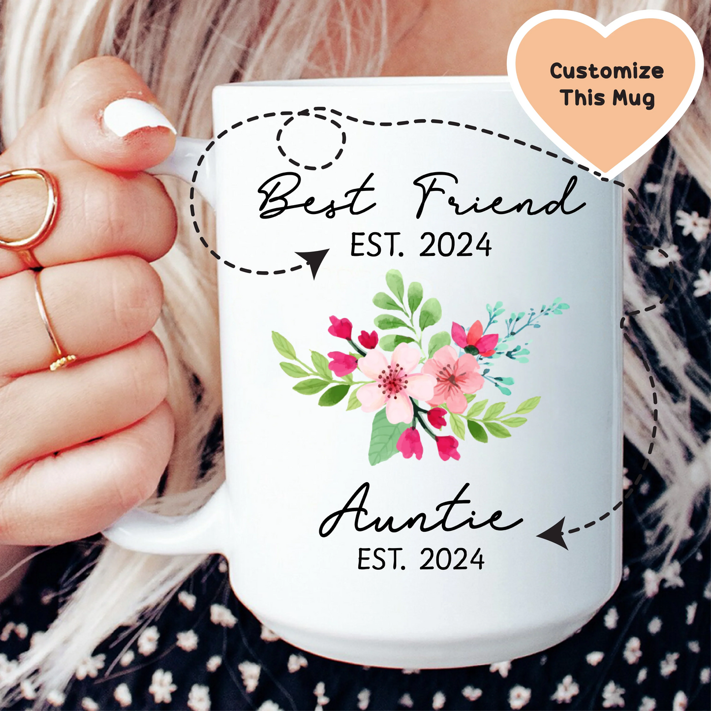 Best Friend Custom Mug
