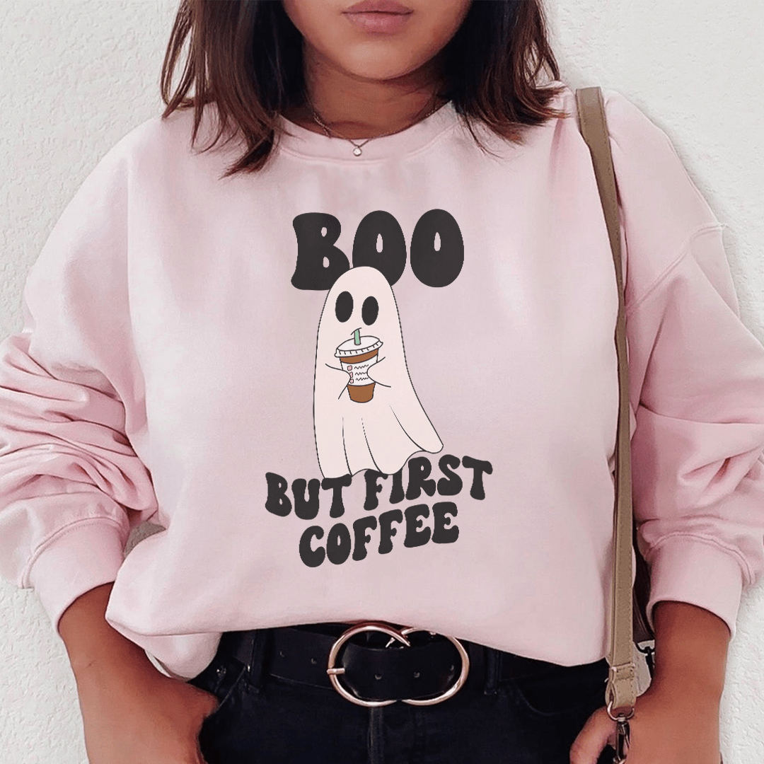 Boo But First Coffee Sweatshirt