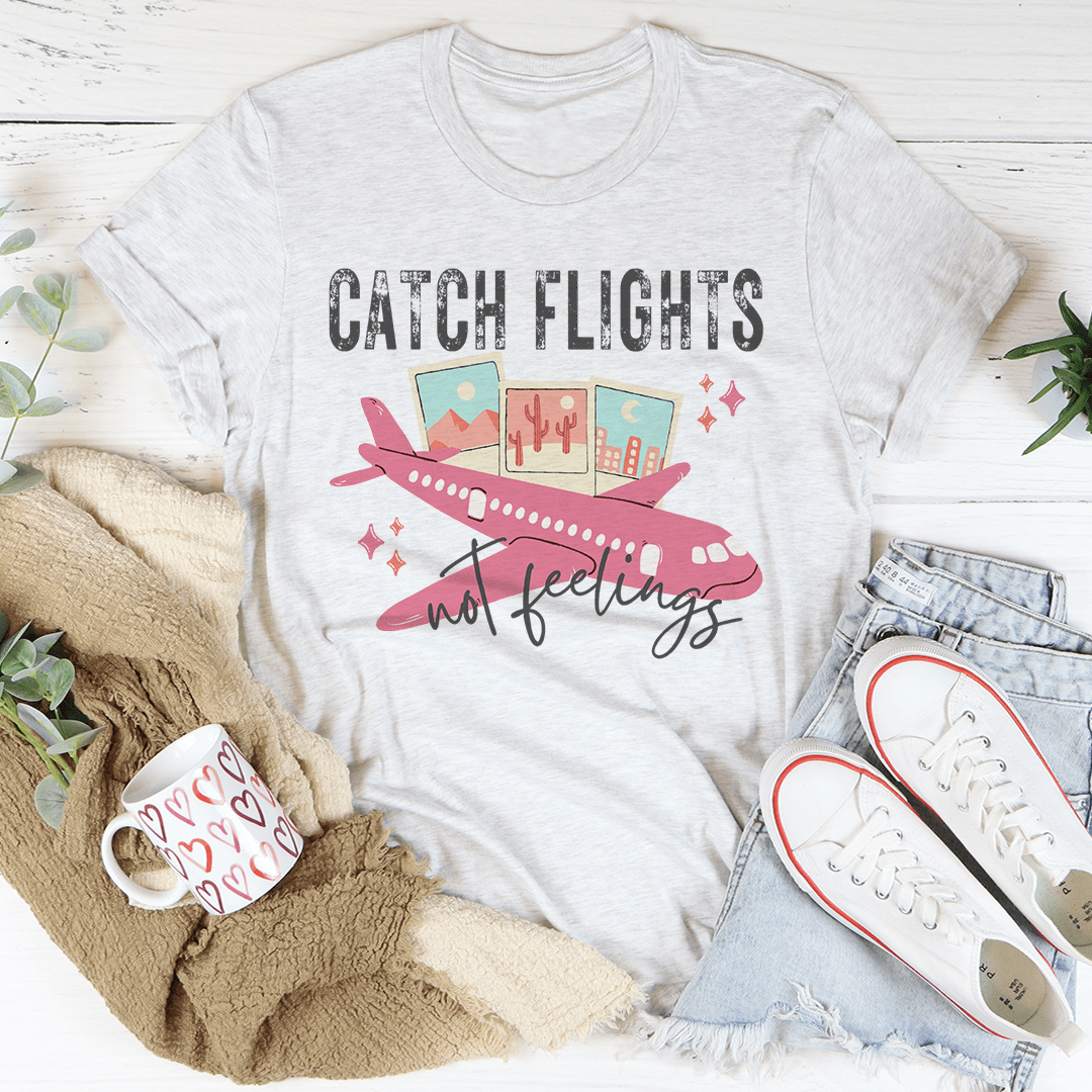 Catch Flights Retro Tee