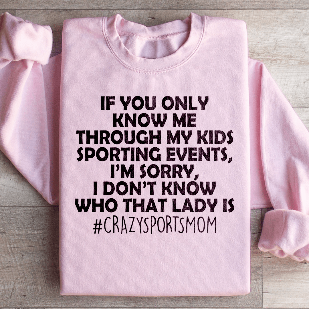 Crazy Sports Lady Sweatshirt