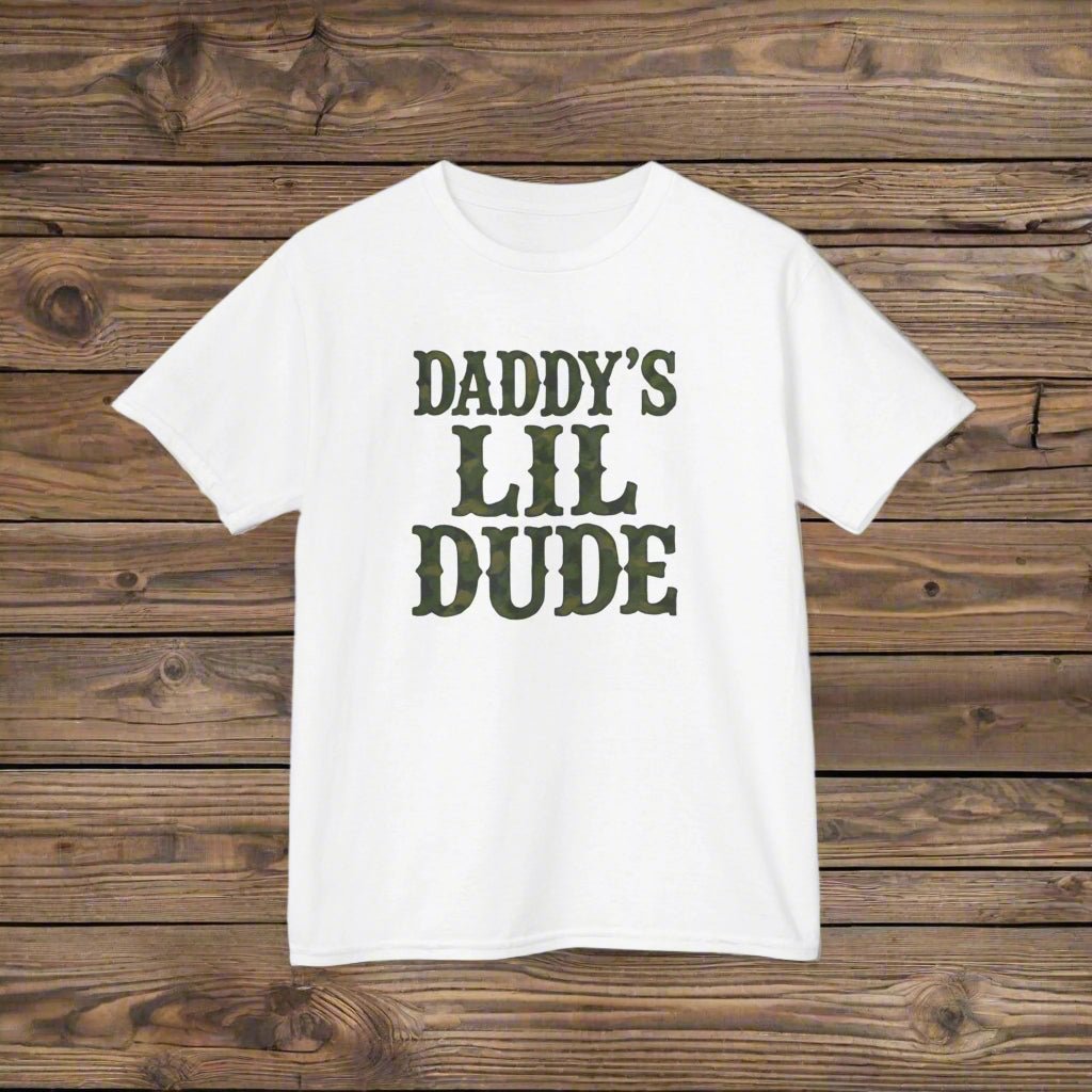 Daddy's Lil Dude Kids Tee