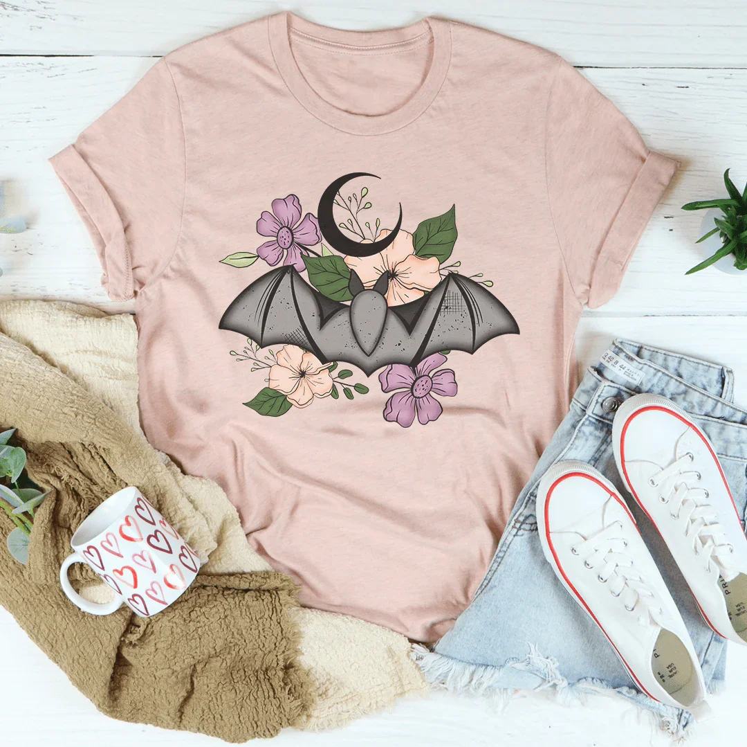 Floral Bat Tee