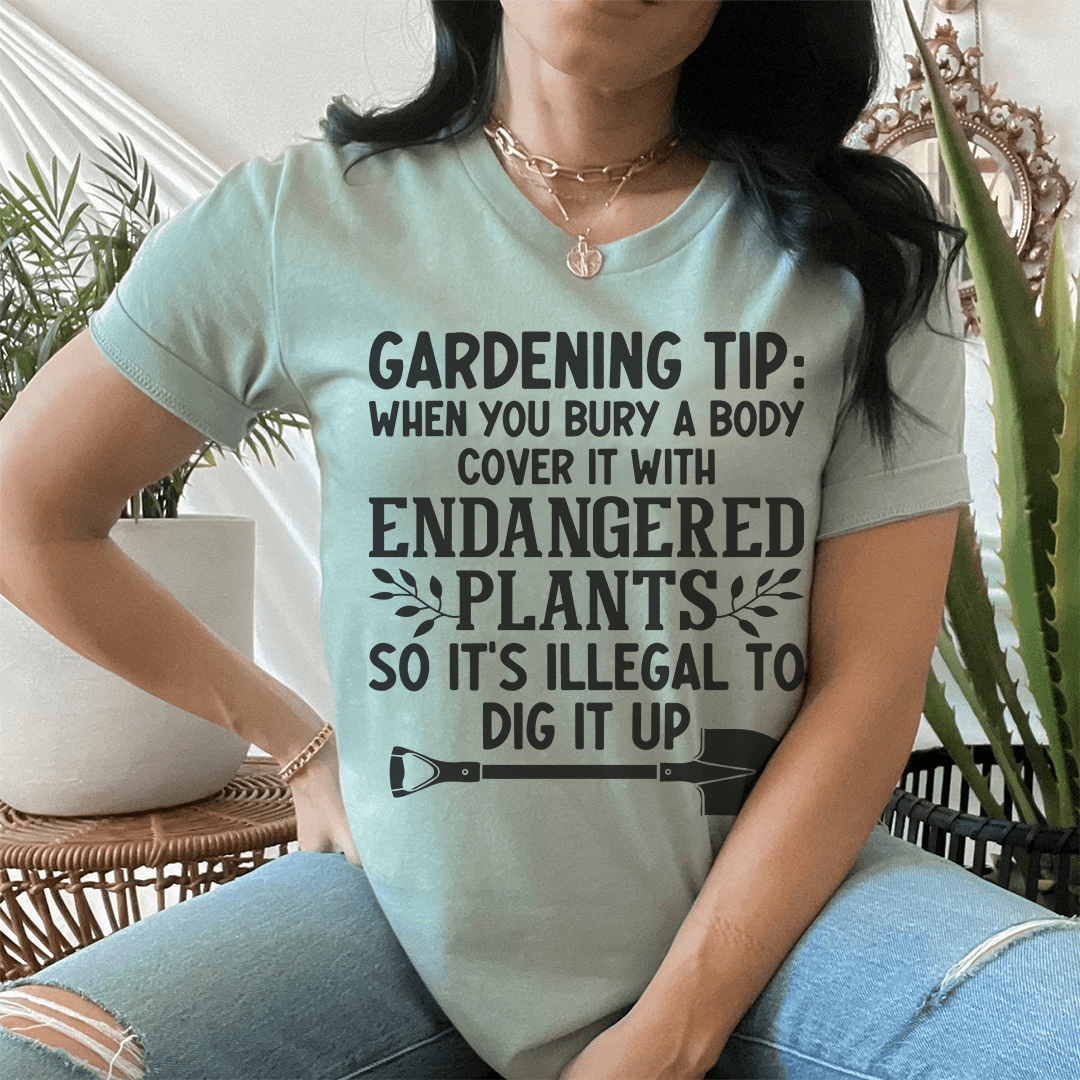 Gardening Tip Tee