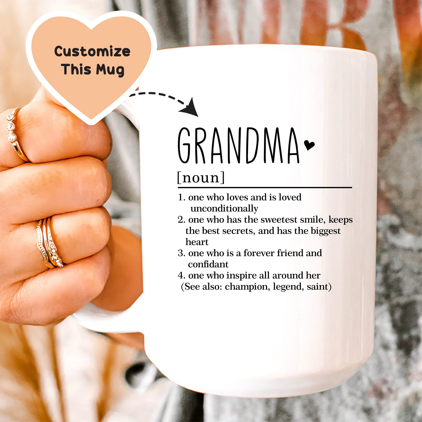 Grandma Custom Mug