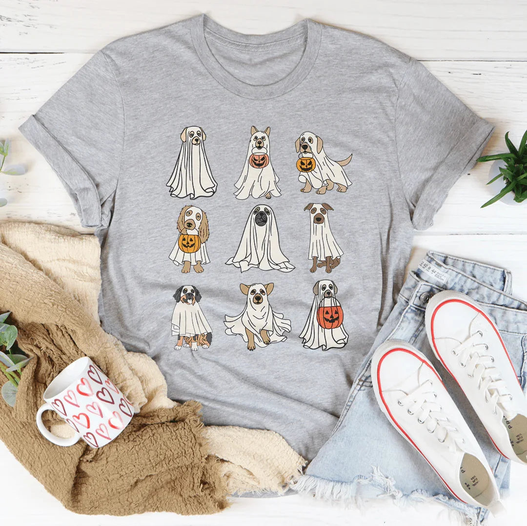 Halloween Ghost Dogs Tee