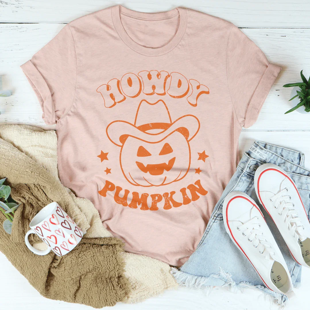 Howdy Pumpkin Tee