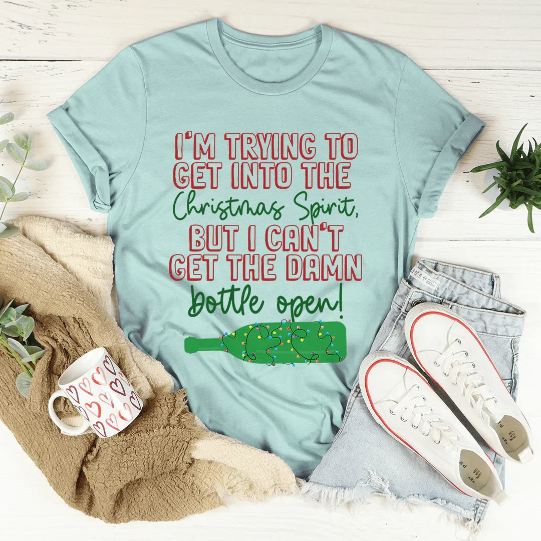 I'm Trying To Get Into The Christmas Spirit Tee