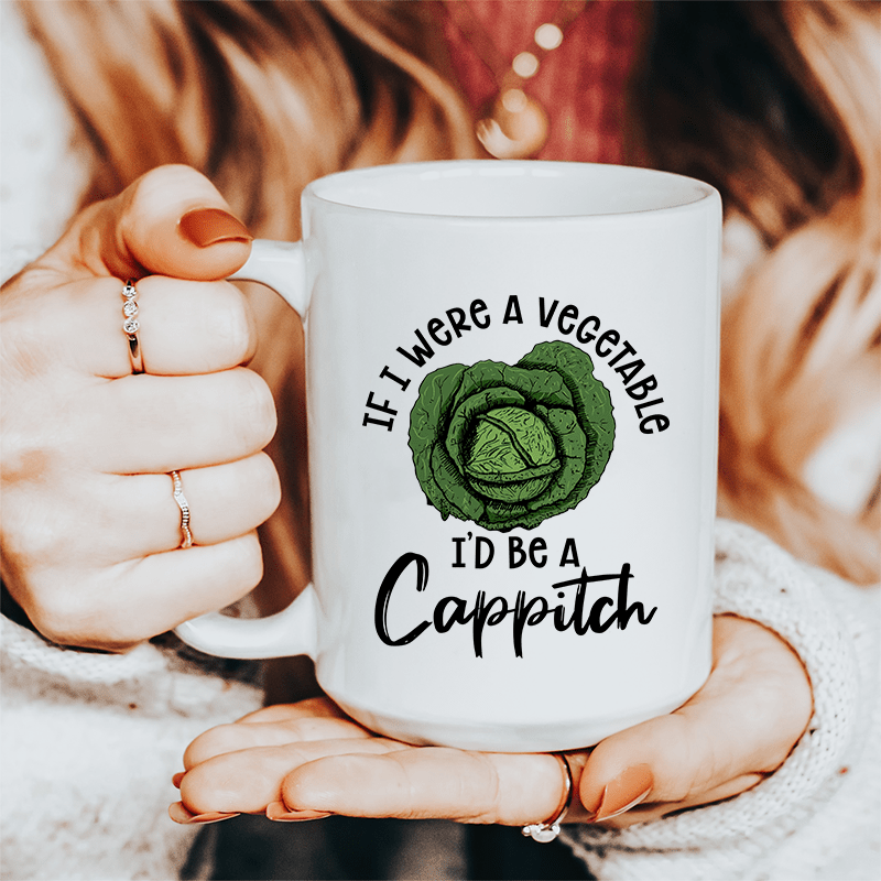 If I Were A Vegetable Ceramic Mug 15 oz
