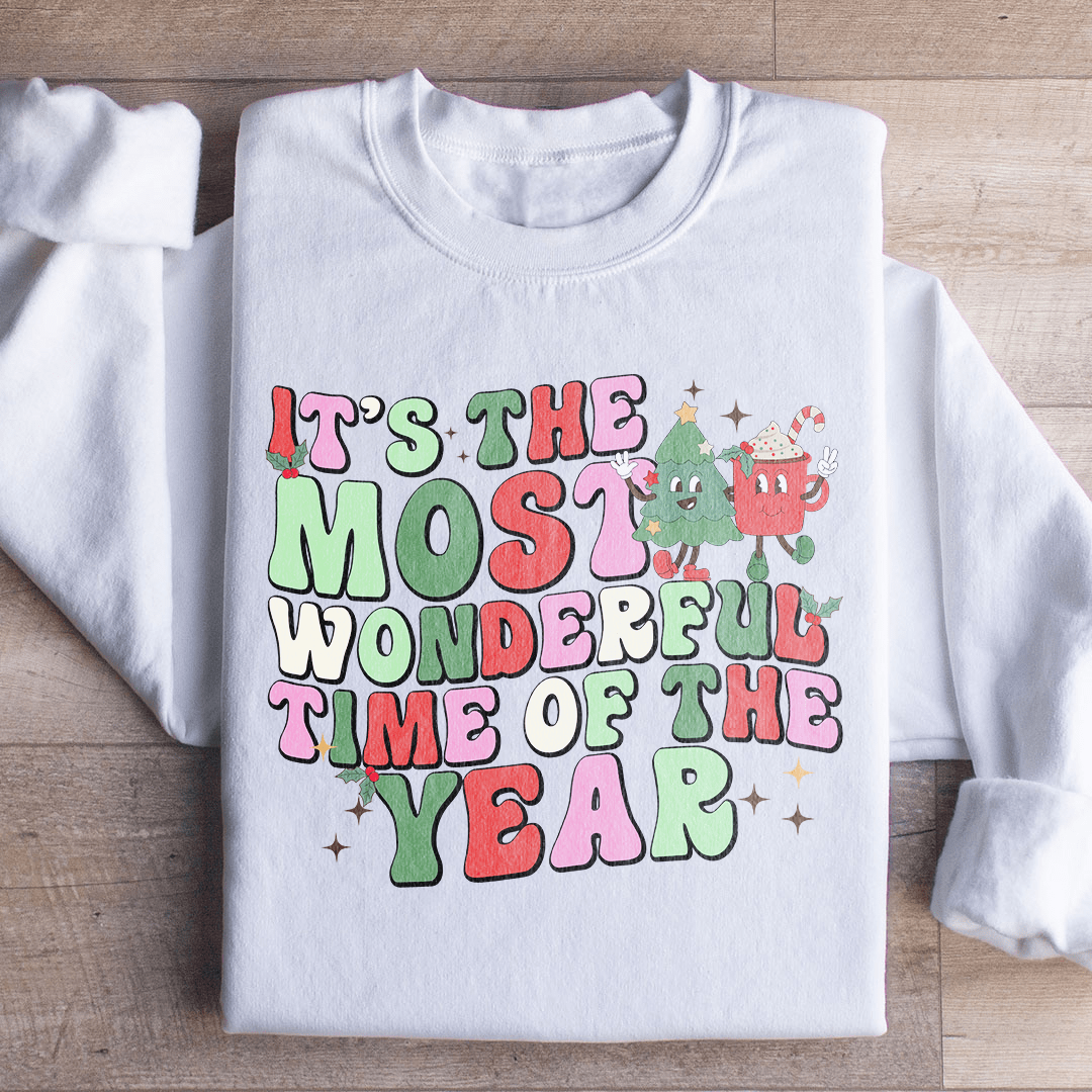 It's The Most Wonderful Time Of The Year Retro Sweatshirt
