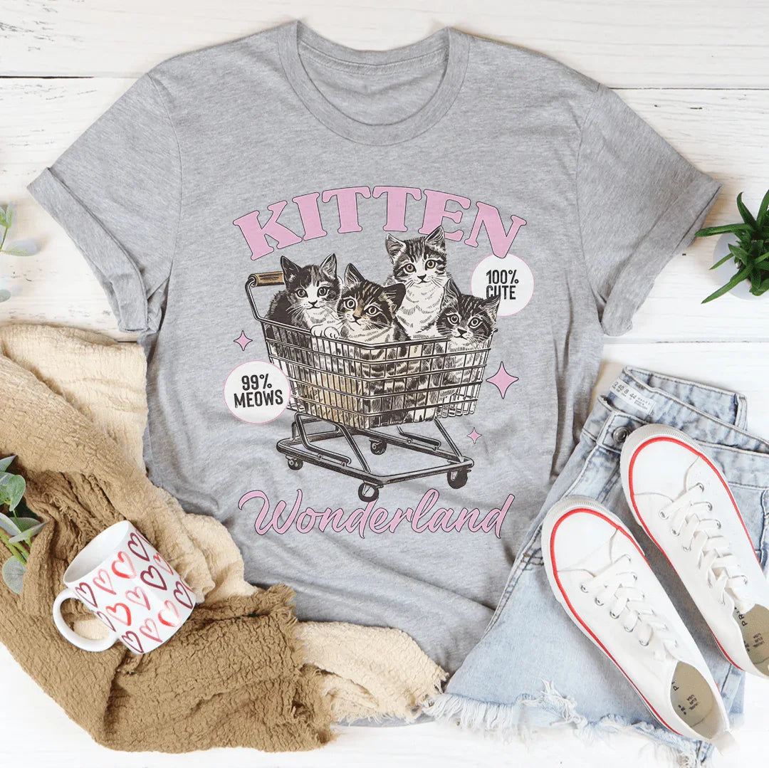 Kitten Wonderland Tee