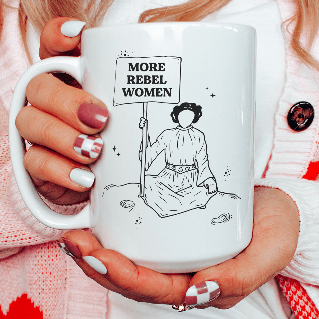 More Rebel Women Ceramic Mug 15 oz