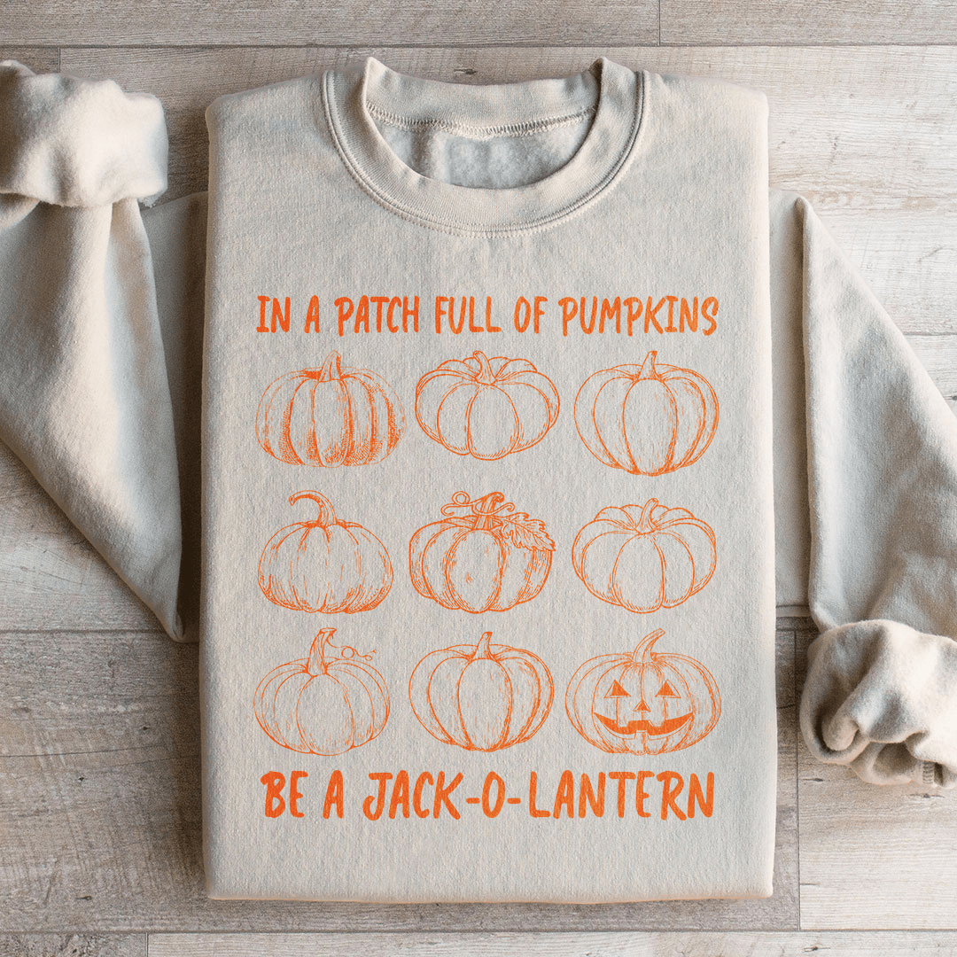 Patch Full Of Pumpkins Sweatshirt