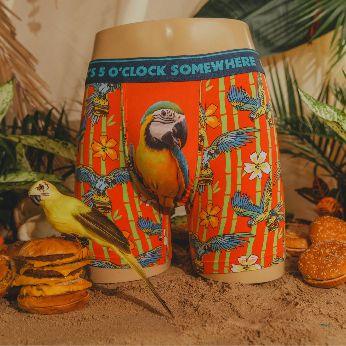 The Key West | Shinesty x Margaritaville Ball Hammock® Pouch Underwear With Fly
