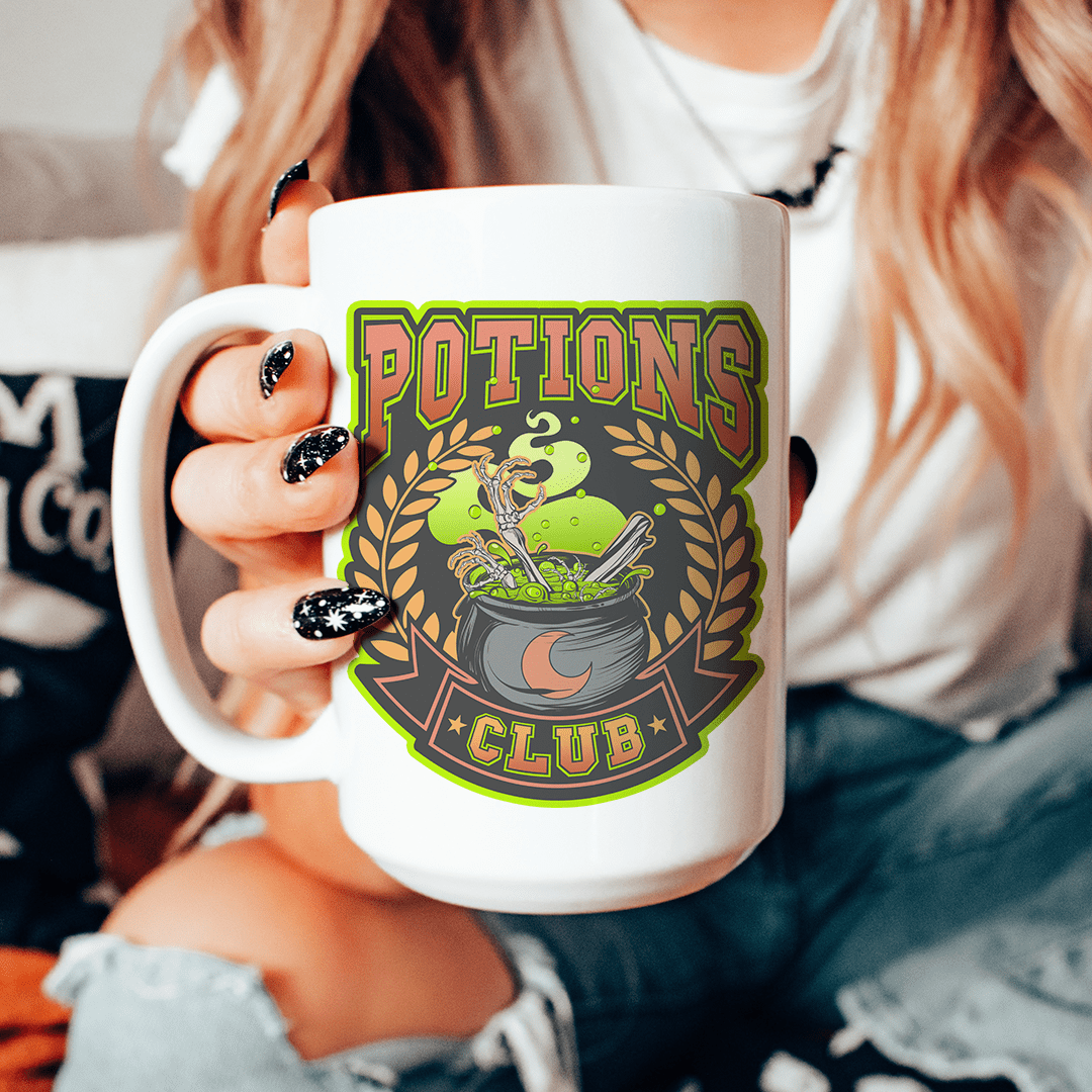 Potions Club Ceramic Mug 15oz