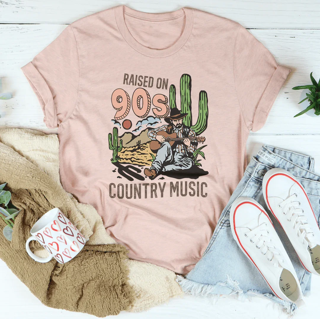 Raised On Country Music Tee