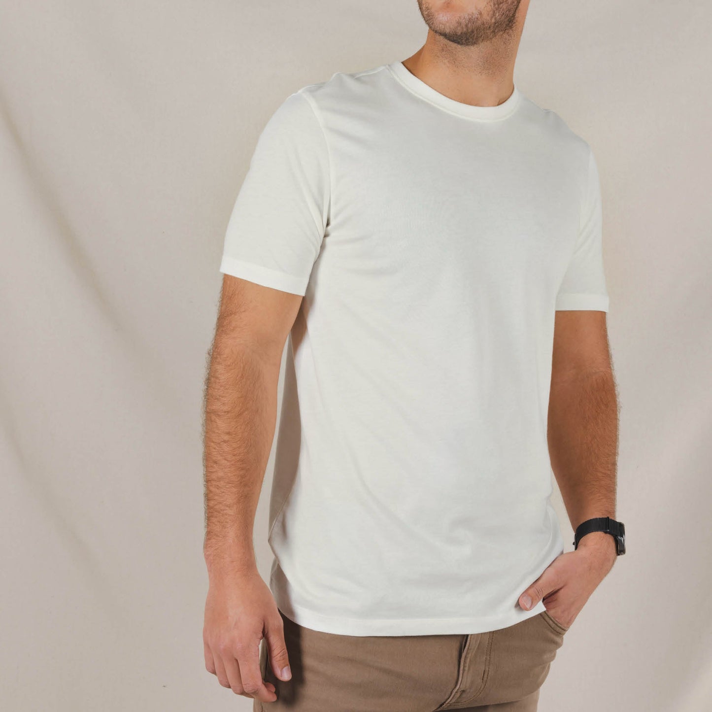 The Everyman™ Tee - Oatmeal | T Shirt For Men ft. Super Stupid-Soft™ Fabric