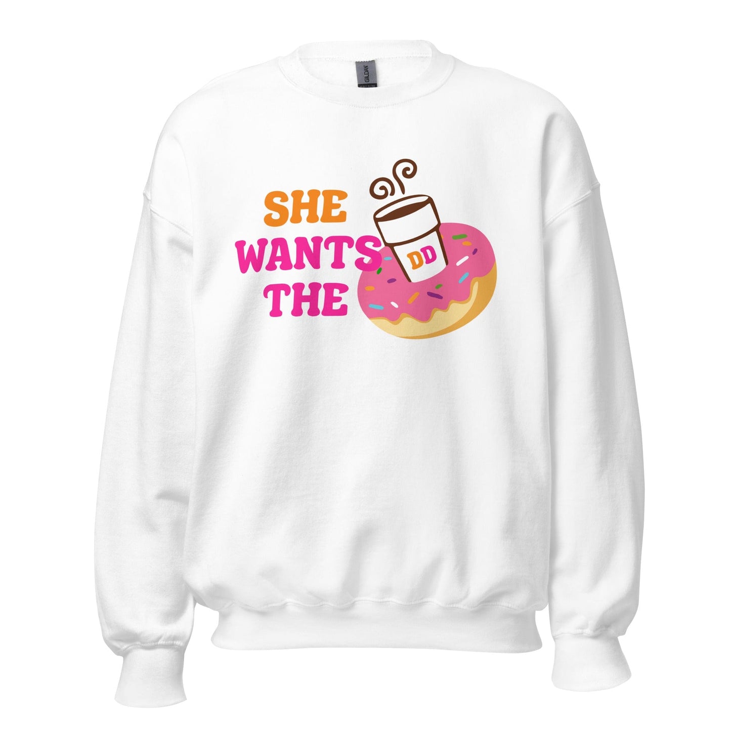 She Wants Donuts Sweatshirt