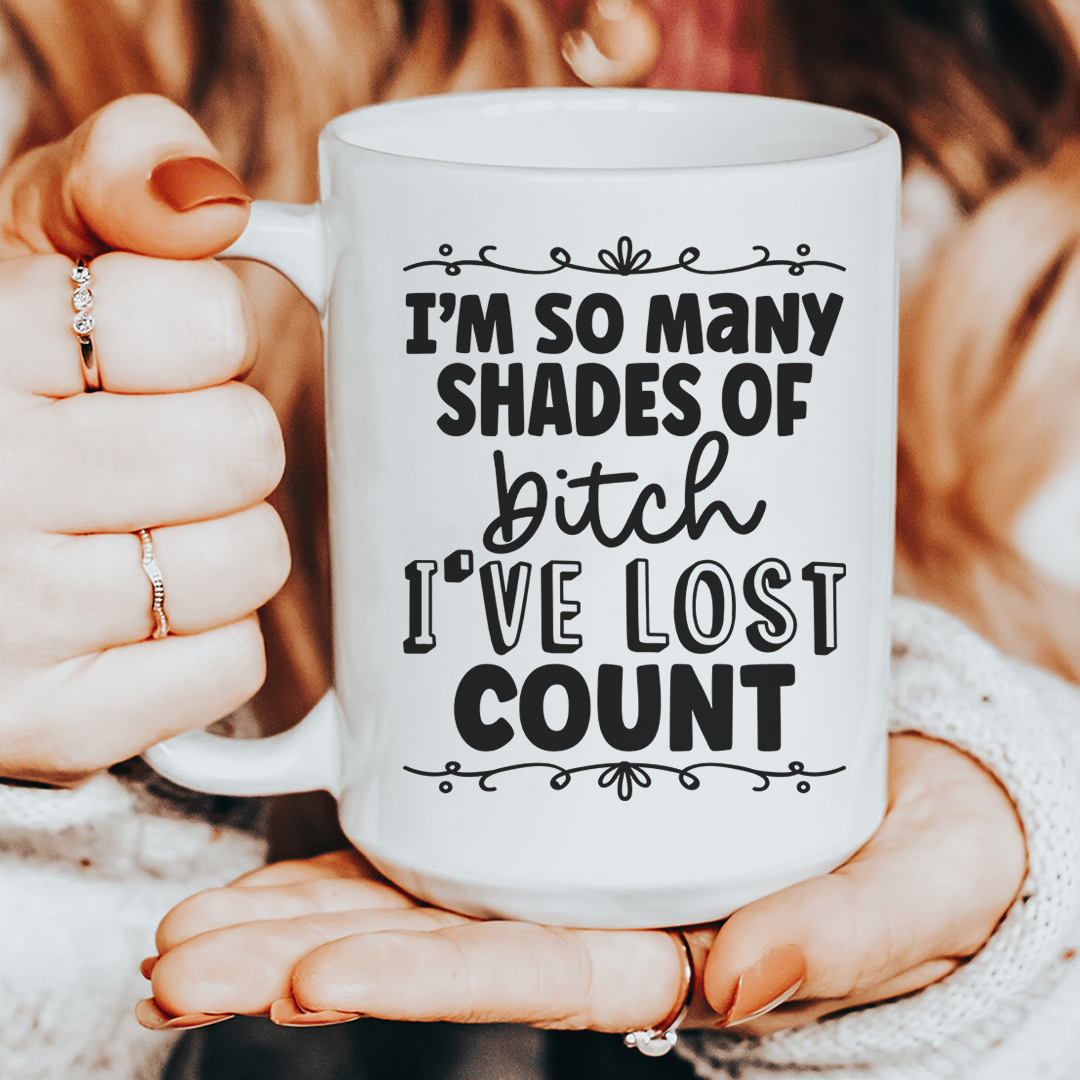 So Many Shades Ceramic Mug 15 oz