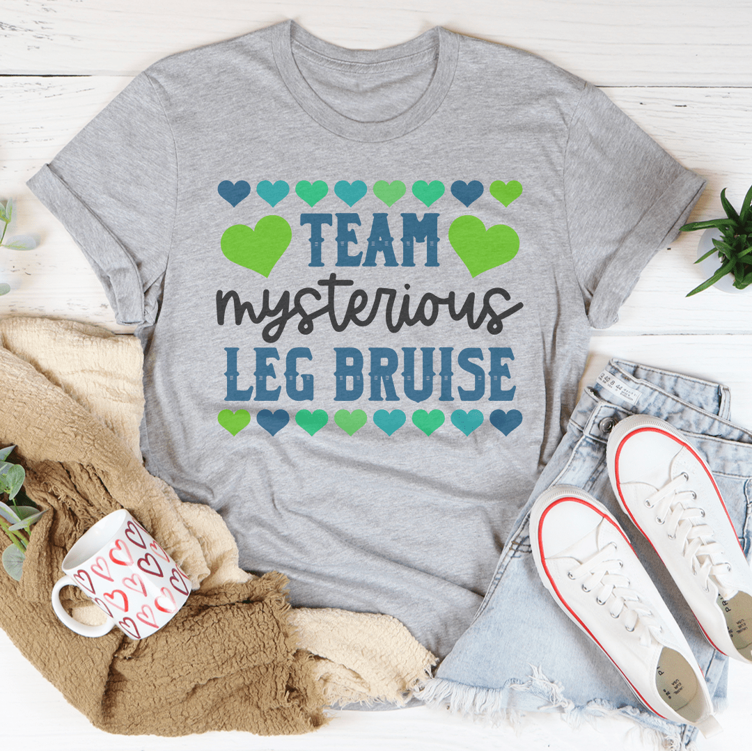 Team Mysterious Leg Bruise Tee