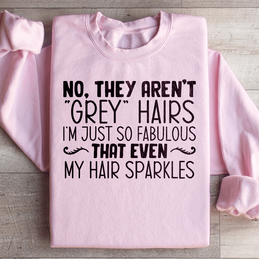 They Aren't Grey Hairs Sweatshirt