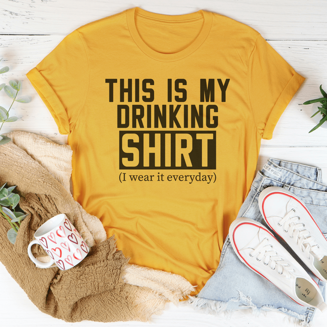 This Is My Drinking Shirt Tee