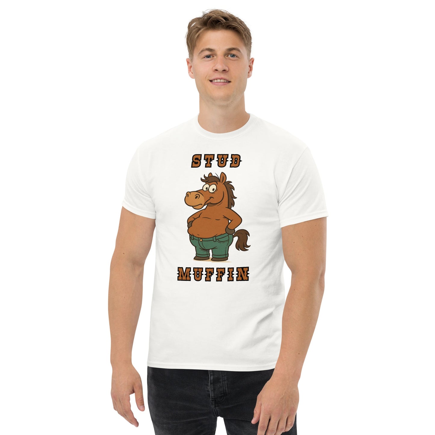 Stud Muffin Graphic T-Shirt