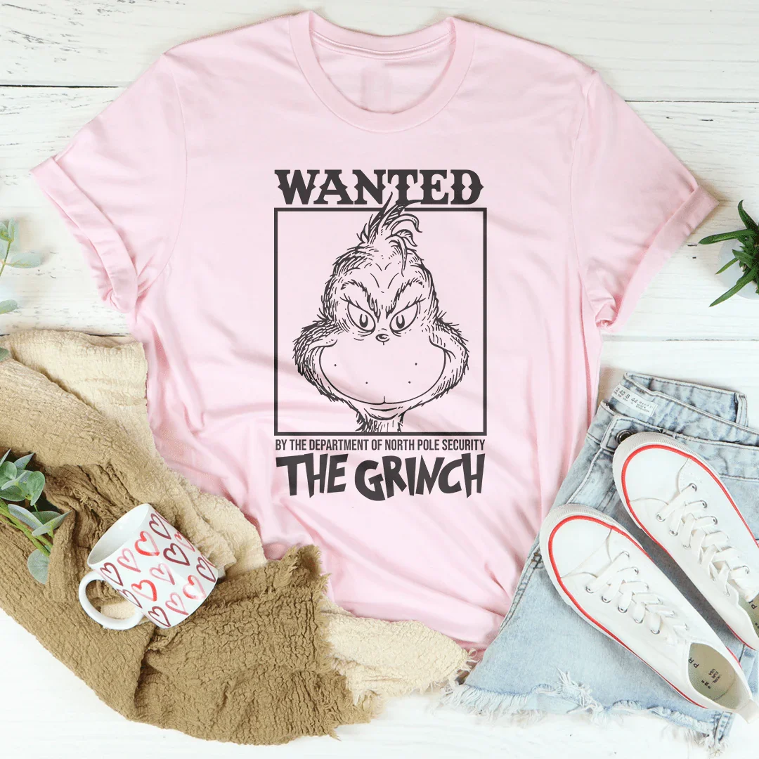 Wanted By The Department Of North Pole Tee