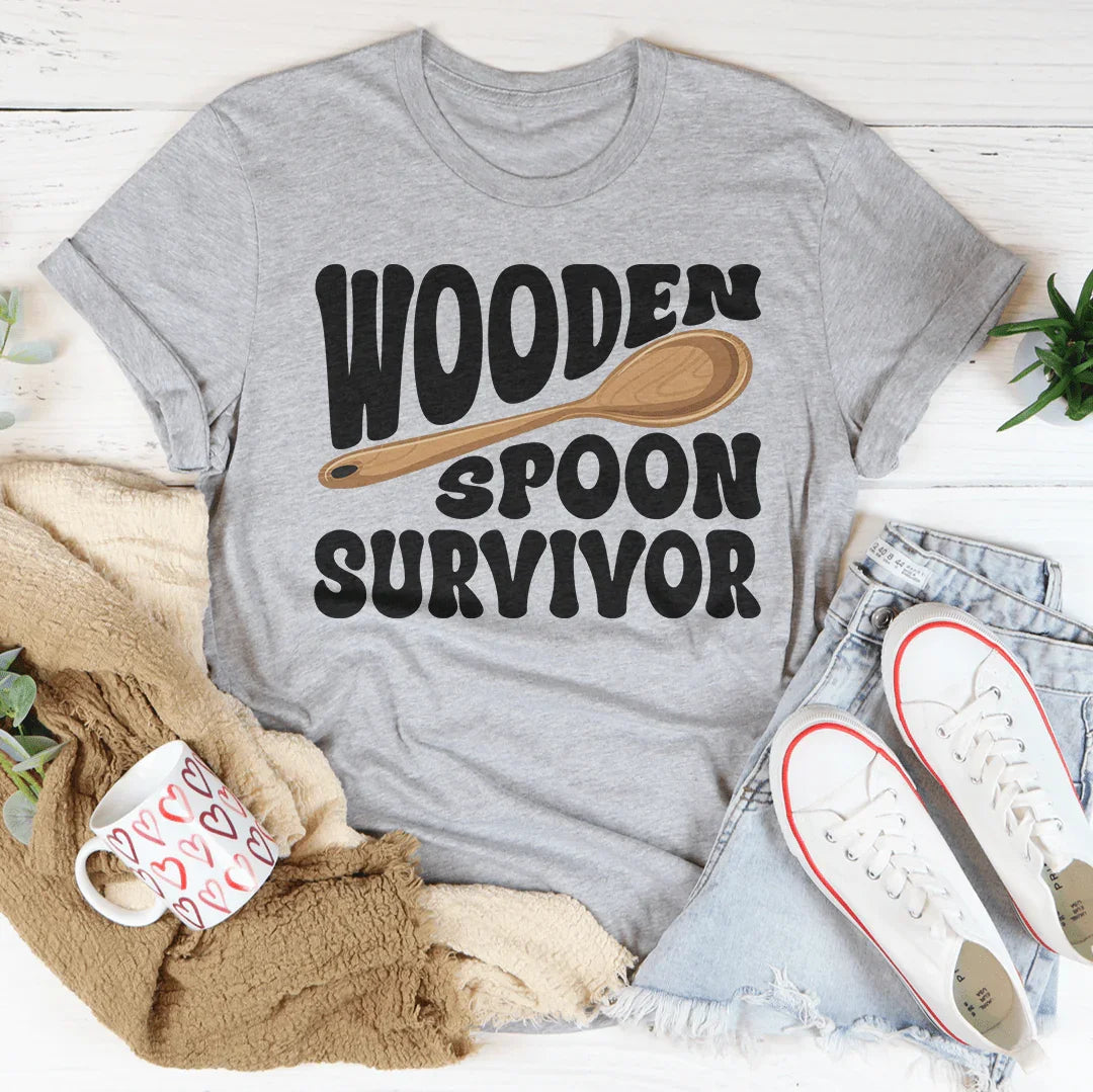 Wooden Spoon Survivor Tee