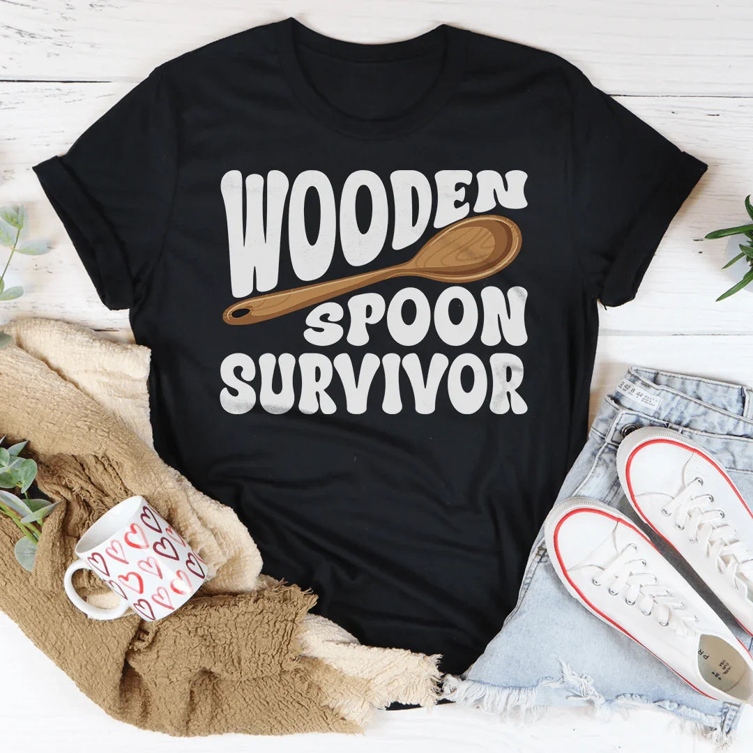 Wooden Spoon Survivor Tee